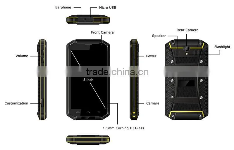 BATL BP25 NFC storage runbo x5 phone
