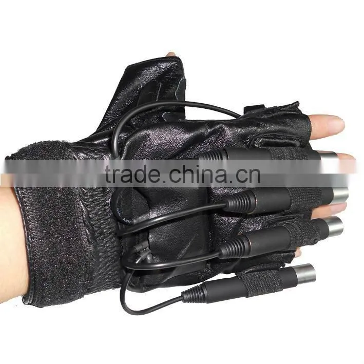 Green Laser Gloves for disco and stage