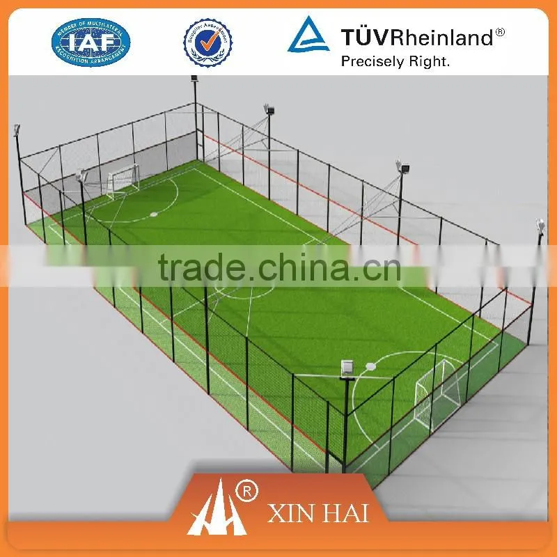Multi-functional sport court in cage type