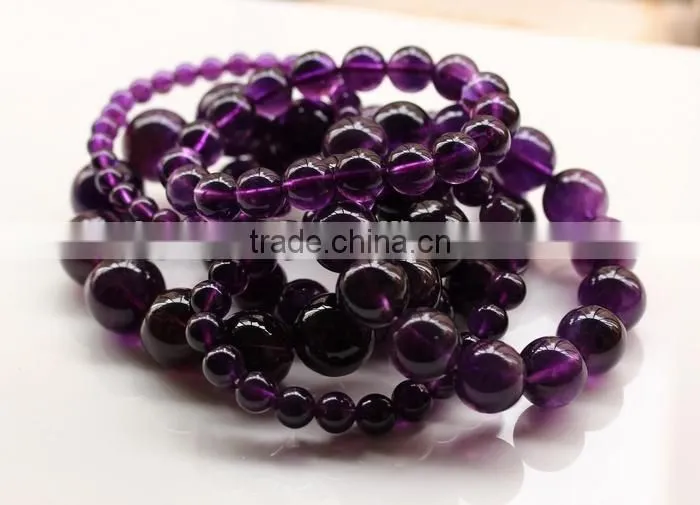 stretch Amethyst bracelets crystal bracelets wholesale