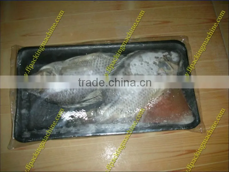 Frozen shrimp horizontal flow packing machine