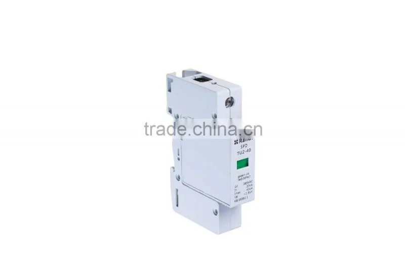 High Quality 1P/15- 30KA Power Strip Surge Protector AC Surge Arresters SPD