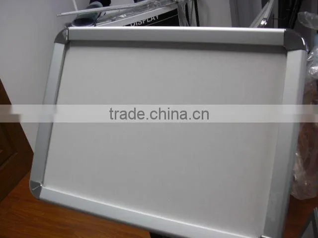 Silver mitred corner customized poster frame