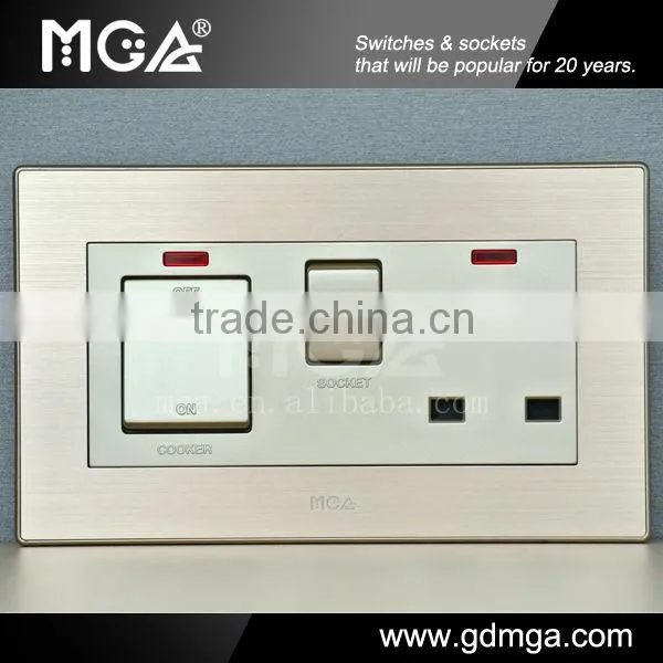 kitchen socket / switched socket / wall socket and switches