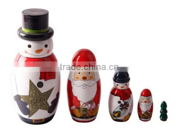 Christimas toy, wooden event decoration doll, event decoration