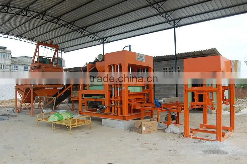 Hot sale! ShentaQTY6-15 automatic concrete paver block machine