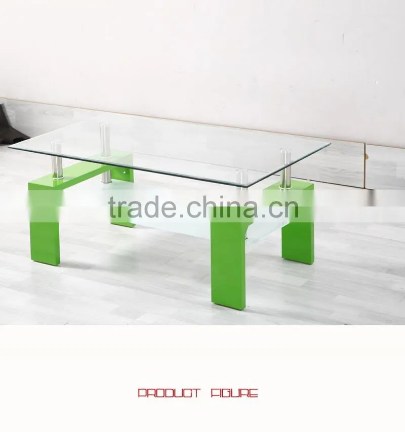 Used coffee table with MDF legs