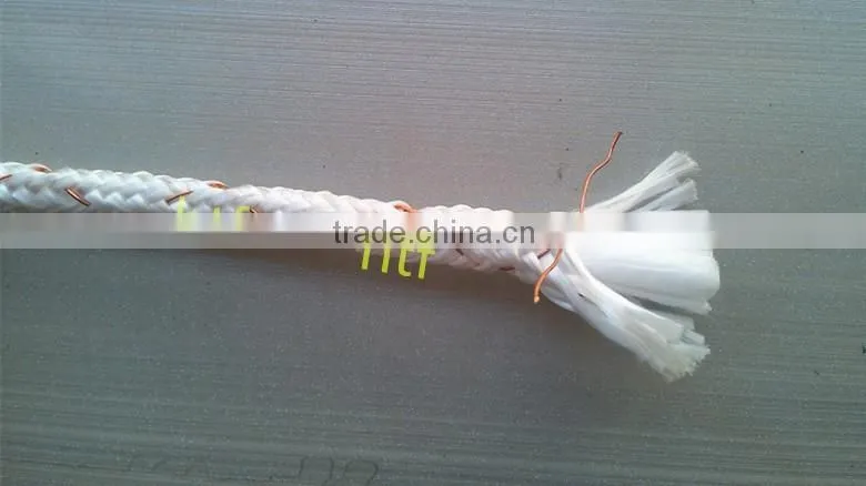 farm electrical fencing braided polyrope for cow farm equipment