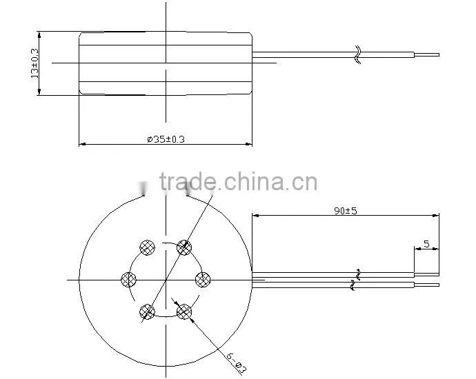 Round telephone microphone made in china