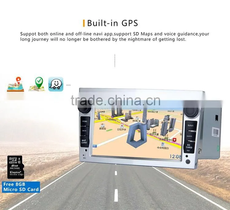 Cheap DDR3 1GB Internal Storage touch screen car dvd player with GPS for opel
