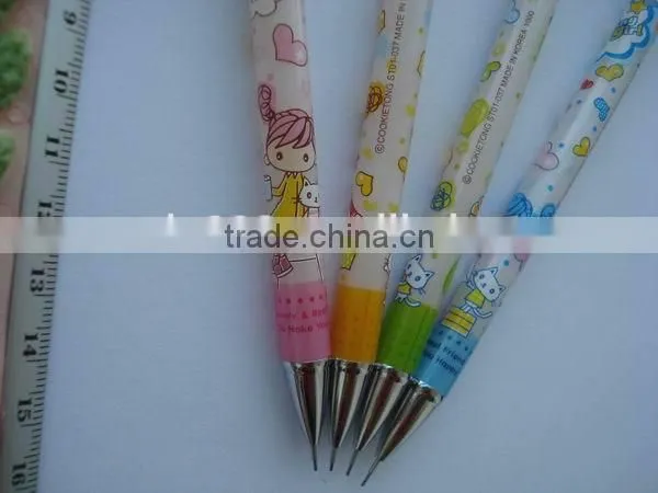 heart shaped mechanical pencil automatic pencil for promotion
