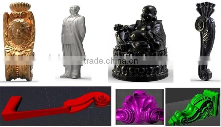 High quality 3D scanner for wood working cnc router machine to scan people body and big object