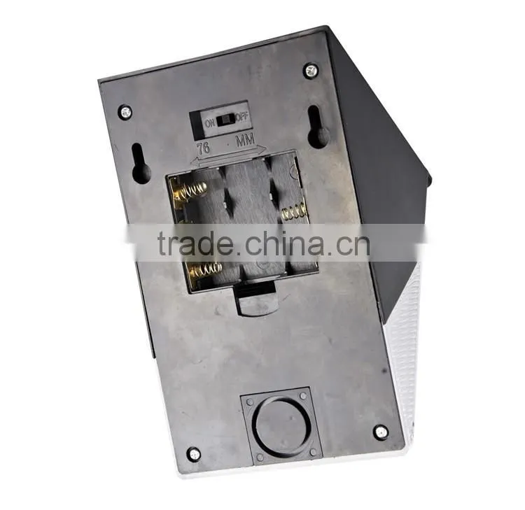 12 led triangle shell 240lm high brightness IP65 PIR sensor solar led wall light