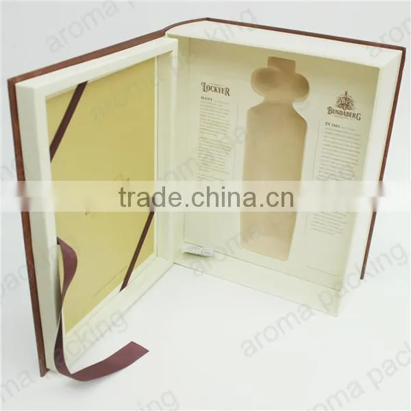 Luxury Personalized Wine Bottles Gifts Boxes With Custom Printing