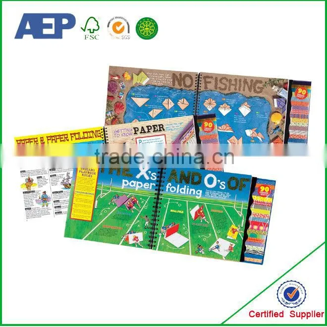 High quality creative child book printing wholesale