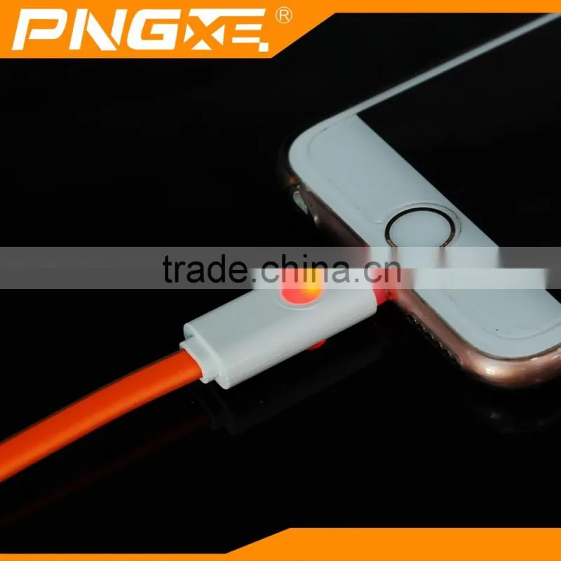 PNGXE wholesale colorful durable flat led cable for ipad cable