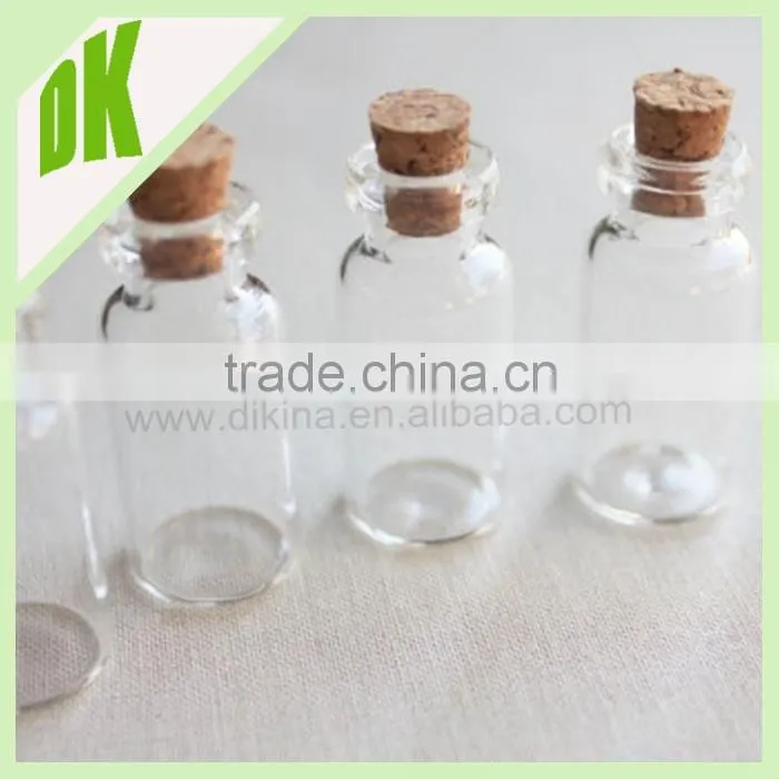 clear glass bottles with corks,Glass Jar Glass-Bottle -Necklaces-with cork stopper // mini empty small glass bottles with lids