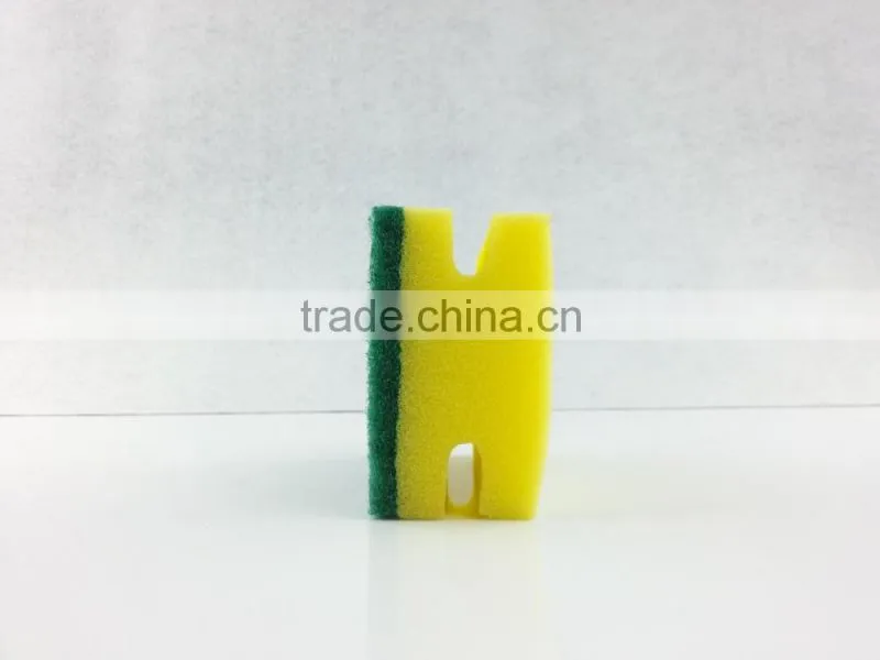 sponge foam with scouring pad