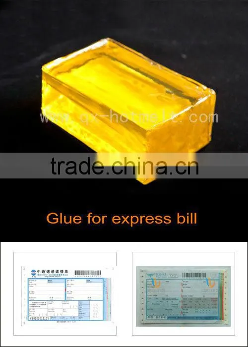 Best- selling hot melt adhesive glue for express bill