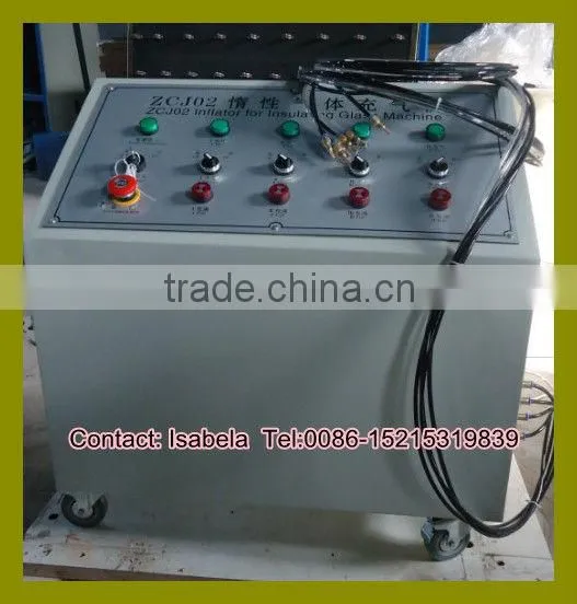 Argon gas filling machine for double glazing /IG unit Gas Filling Machine -Insulating Glass Machine (ZCJ02)