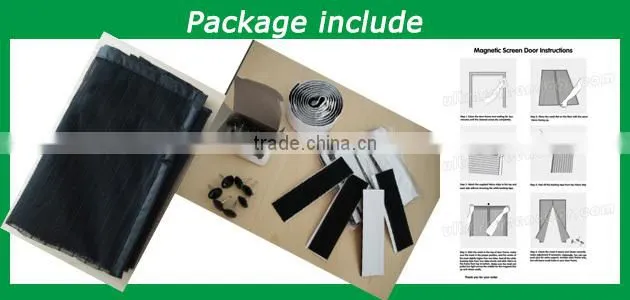 Facilitating installation anti mosquito screen door