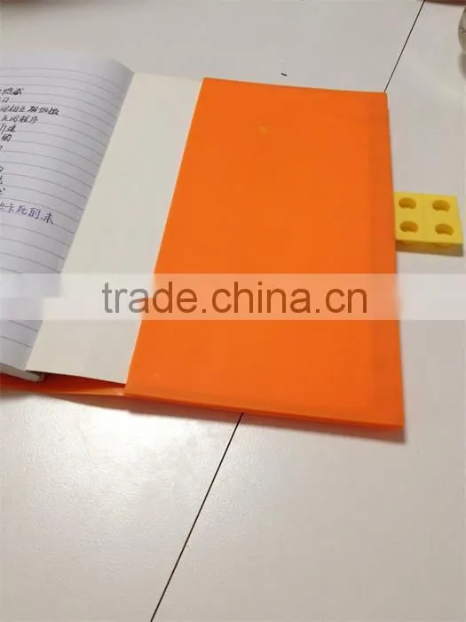 2015 silicone book cover for decorative and protected