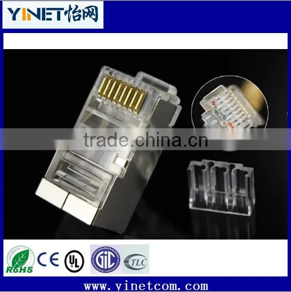 STP CAT6 shielded RJ45 modular plug Guangzhou supplier