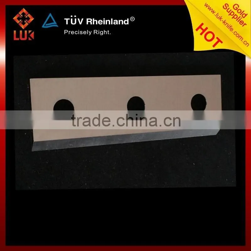 Gardening machine brush PTO chipper blades
