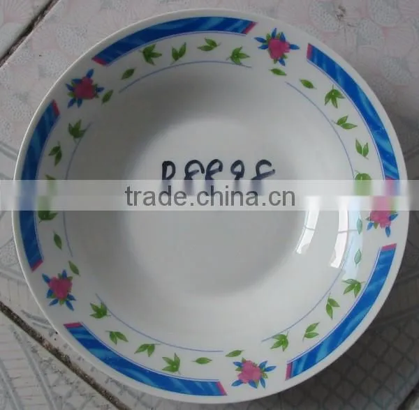 cheap ceramic plate,porcelain soup plate,pocelain deep plate