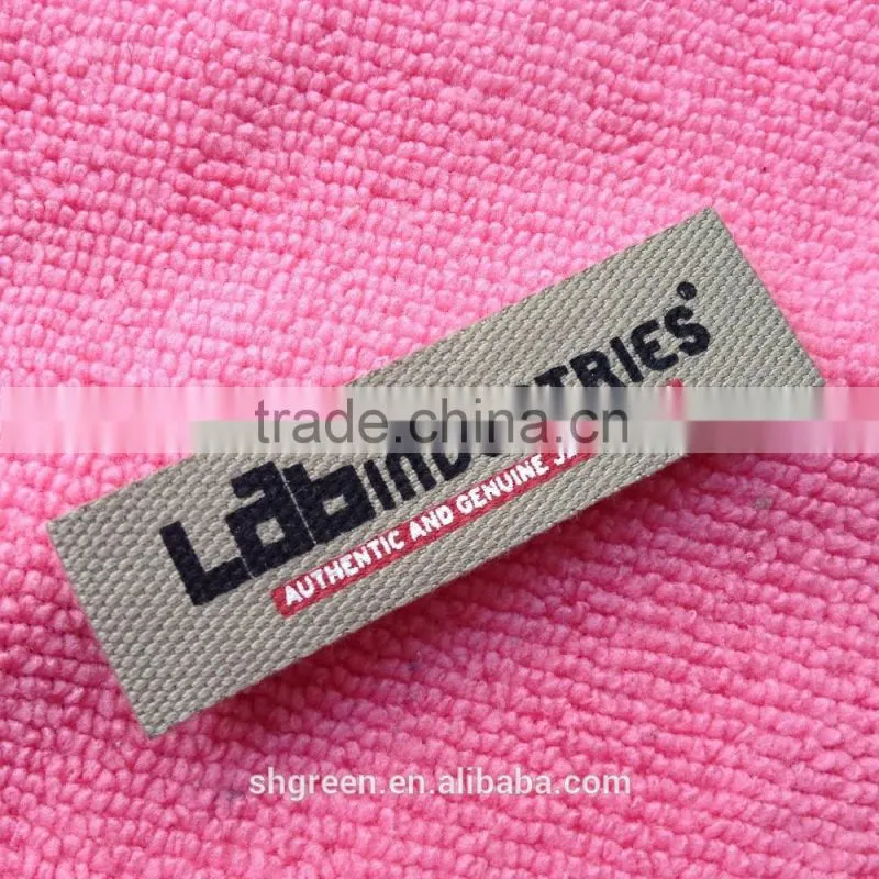 Computerized washable polyester taffeta printing labels