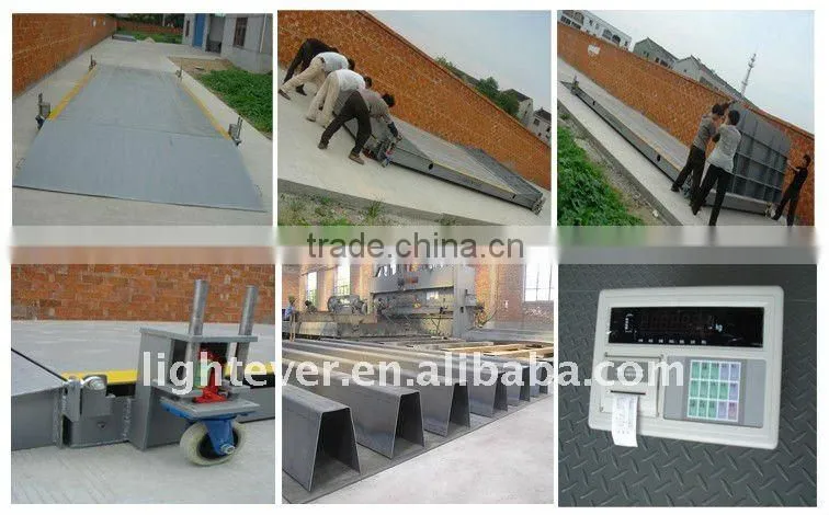 Concrete truck scale