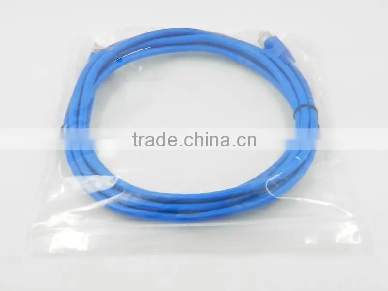 3m cat6 utp patch cord,flexible rj45 patch cord,3m sftp patch cord for broadband connection
