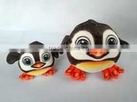 promotional gift plush toy shrike bird 3 D printing plush bird earthbag small shrike bird plush earthbag with beans