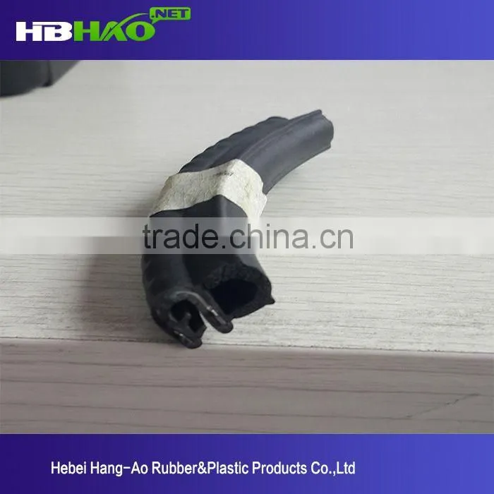Supply Heat-resistant silicone rubber seal strips in different colors