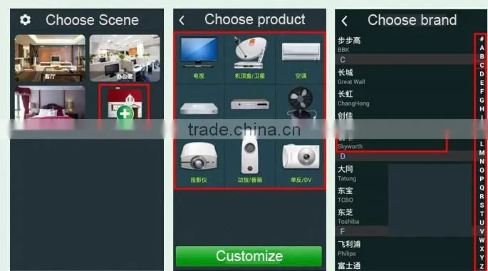 2015 hot new Smart home universal remote controller