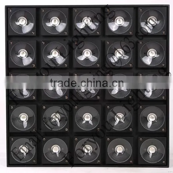 Top level newest 25*30w/10w leds dmx scattering flower matrix beam effect