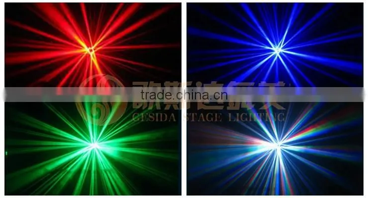 2015 Newest Mini LED Six Eye Multi-beam Slim light stage Show