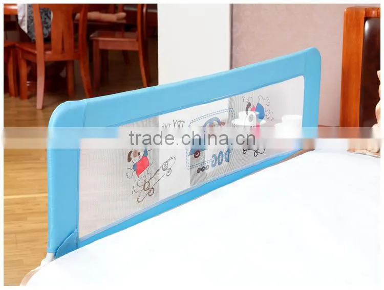 Foldable baby bed rail/playpen