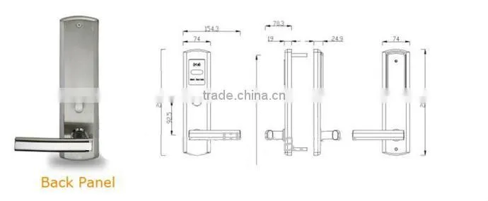 Smart rfid door lock manufacturer