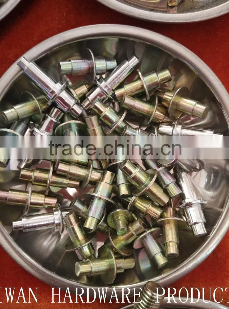 hot sale factory DIN GB shoulder rivets brass stainless steel