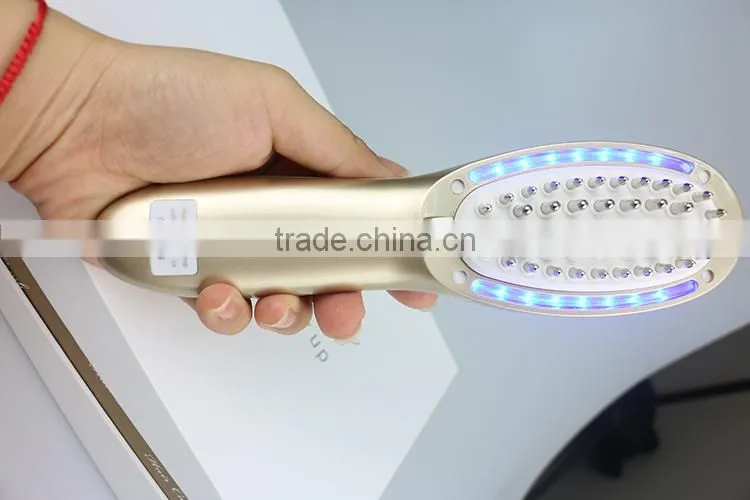 handheld best ion photon Vibration hair growth machine