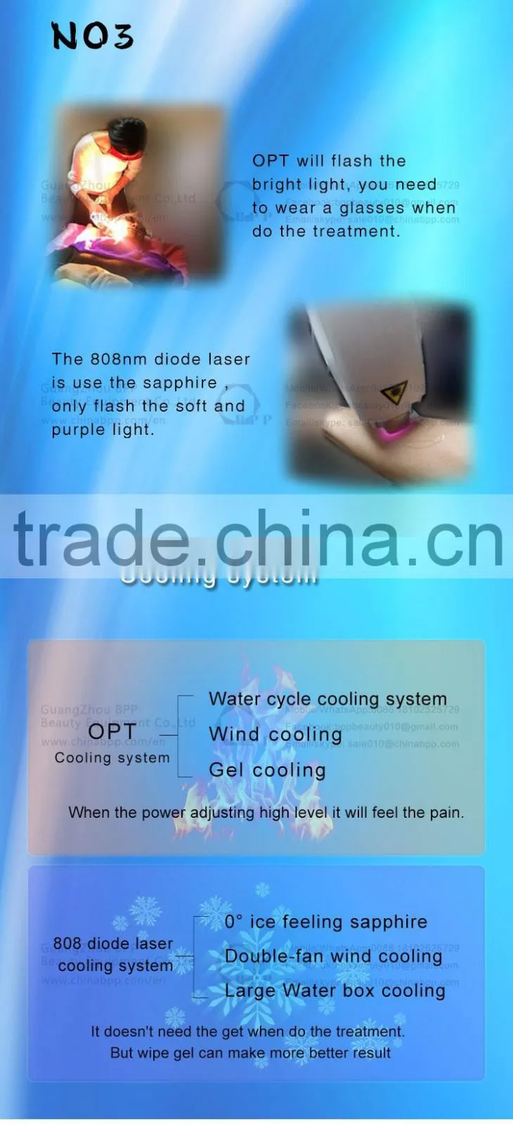 The most effective handheld laser hair removal beauty machine