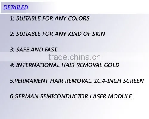 portable diode laser hair removal machine