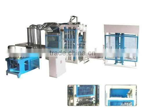 Concrete Construction QT6-15 Fully Automatic Concrete Block Making Machine Made in China