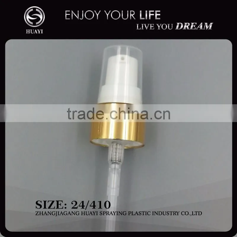 24mm hot sale golden aluminum treatment pump
