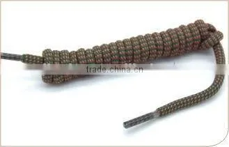 fabric shoe laces with imprinted ,fabric round shoe laces