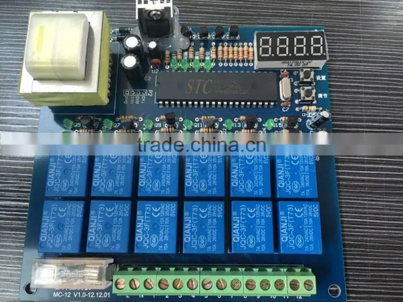 8 ports pulse valve,PCB Timer