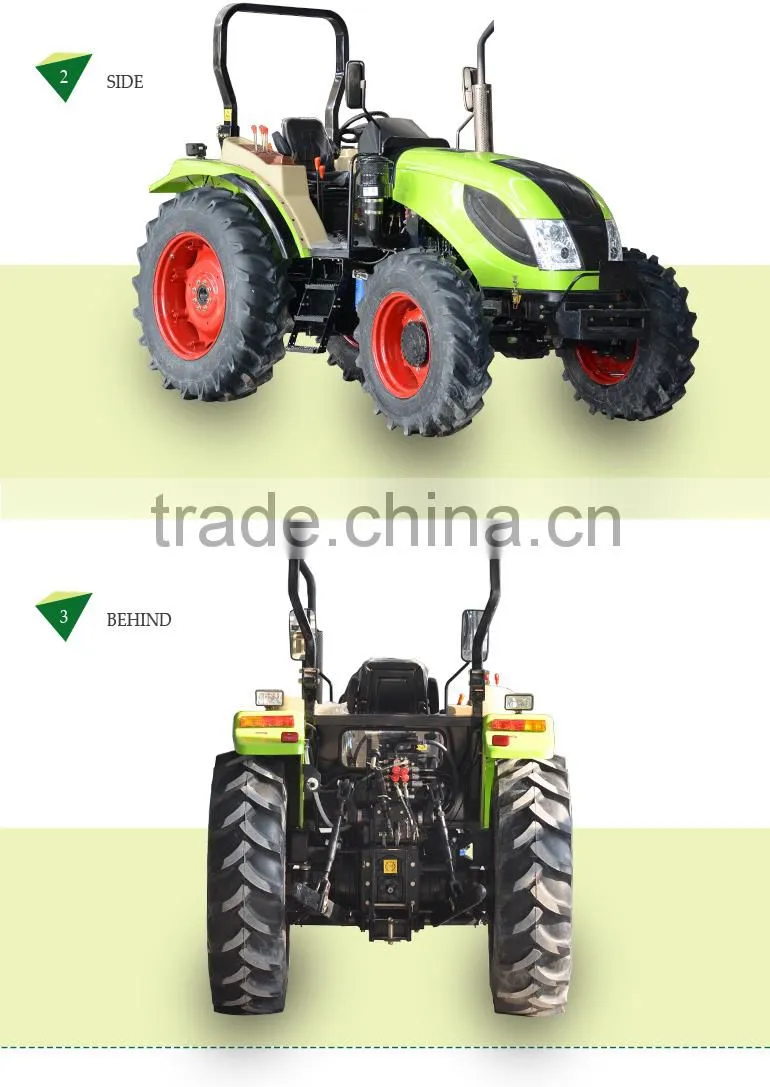 WHEELED TRACTOR BTC804F WITH SUNROOF AND SAFETY