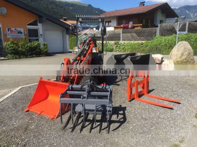 European market hydraulic front end loader ER16 for winter snow