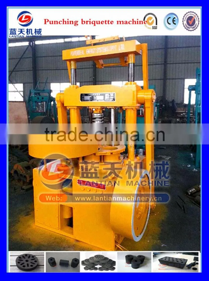 High Pressure 2 Rollers Mechanical Charcoal Ball Press Machine For South Africa